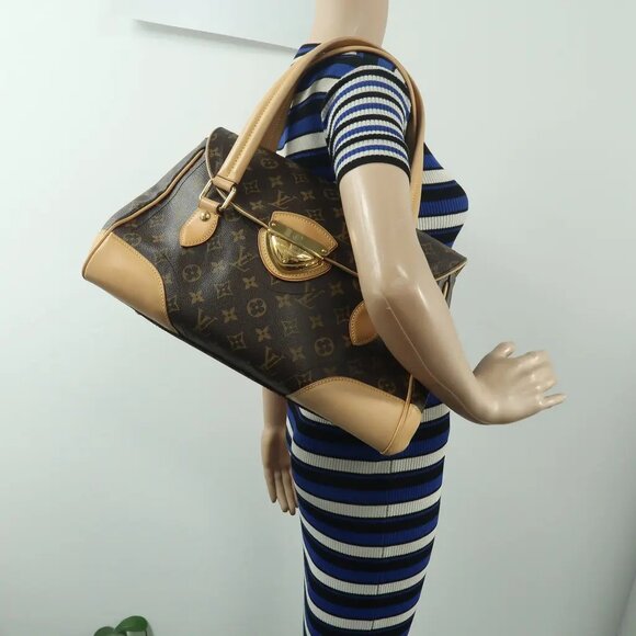 Louis Vuitton Beverly Brown Monogram Canvas Tote 1022-030825 - Picture 12 of 12